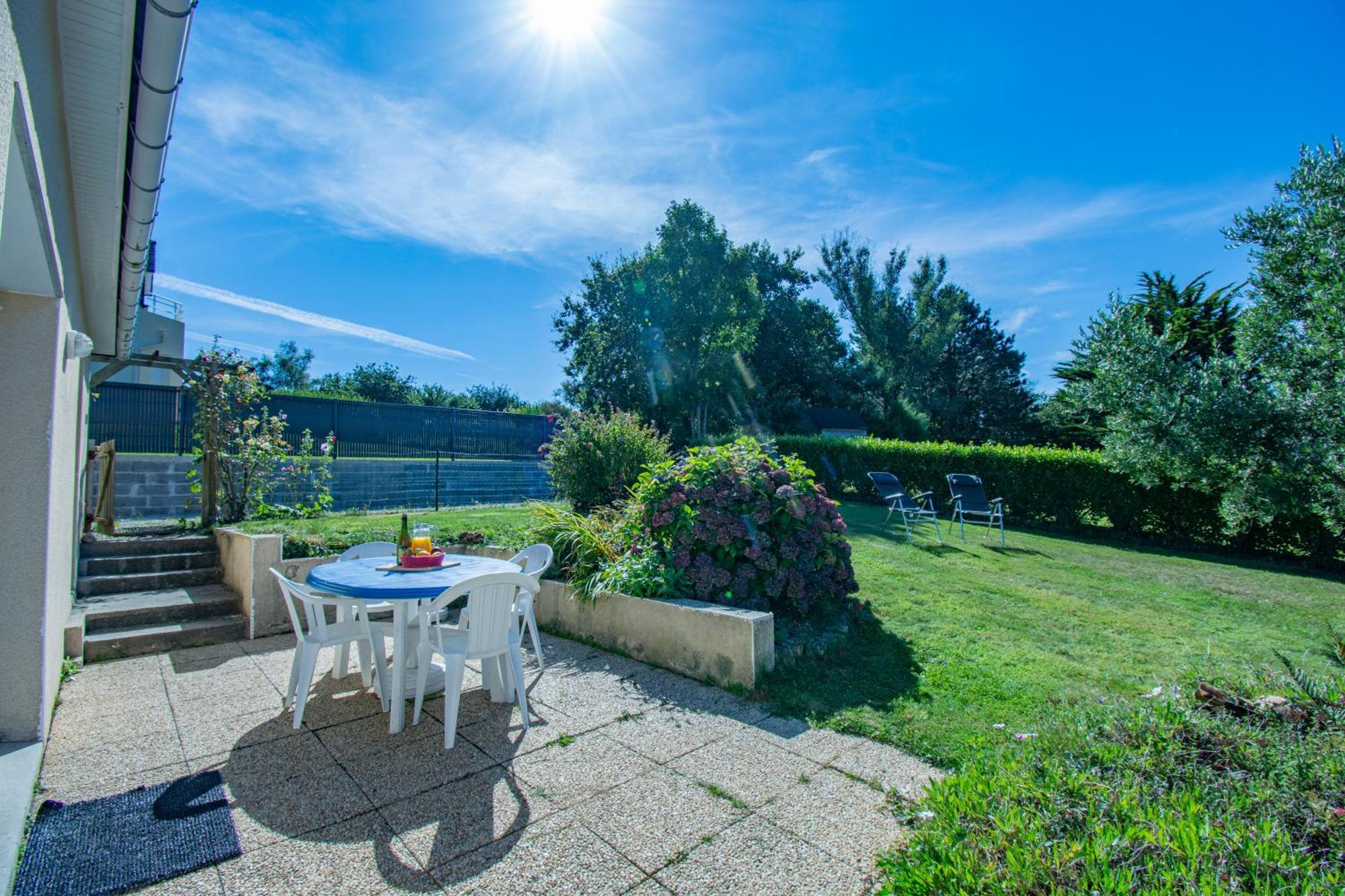 Goul Ar Roz I Terrasse Sud & Vue Mer Telgruc-sur-Mer Eksteriør billede